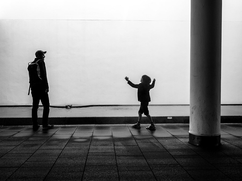 Baba ve oğul. (Fotoğraf: Georgie Pauwels)